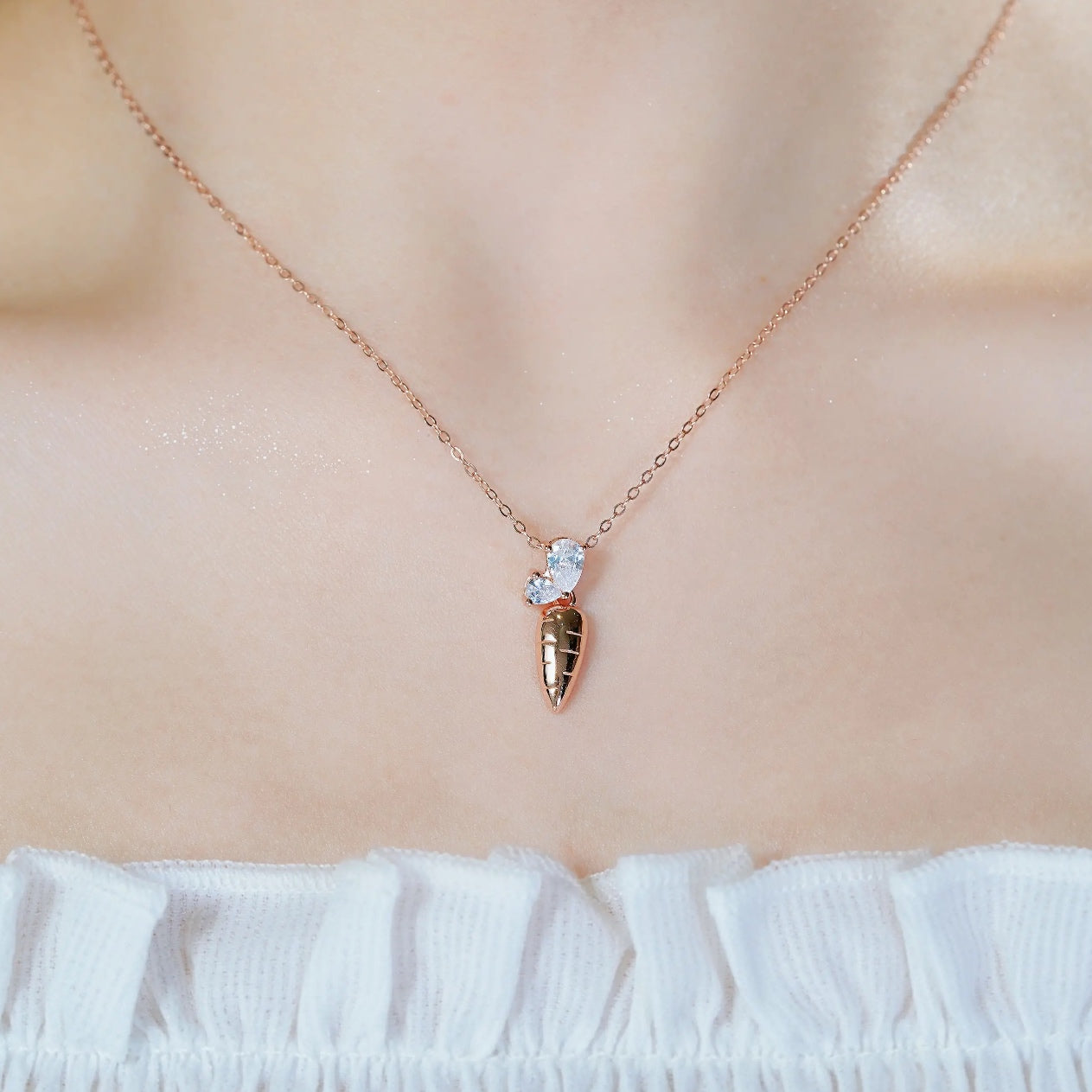 Andromeda Necklace | 18k Rose Gold Plated