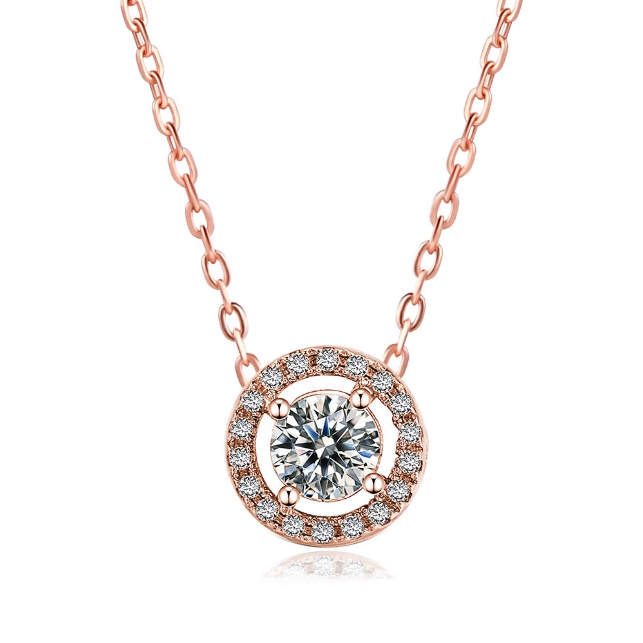 Puppis Necklace | 18k Rose Gold Plated