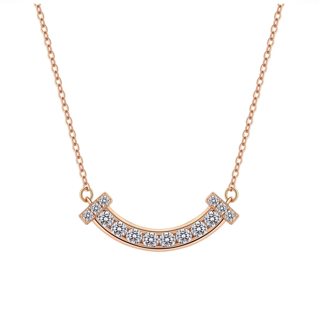 Serpens Necklace | 18k Rose Gold Plated