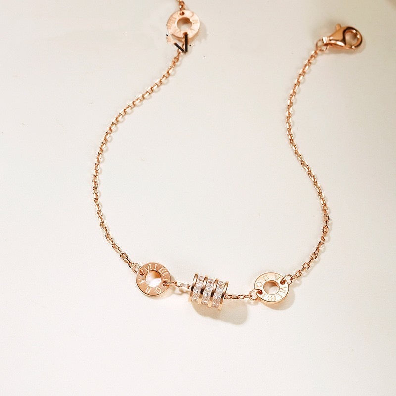 Sagitta Bracelet | 18k Rose Gold Plated