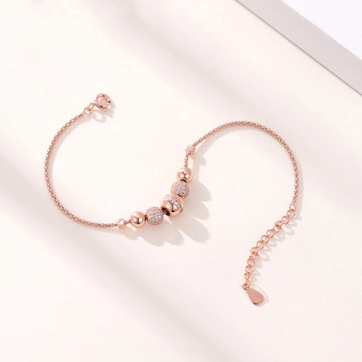 Circinus Bracelet | 18k Rose Gold Plated