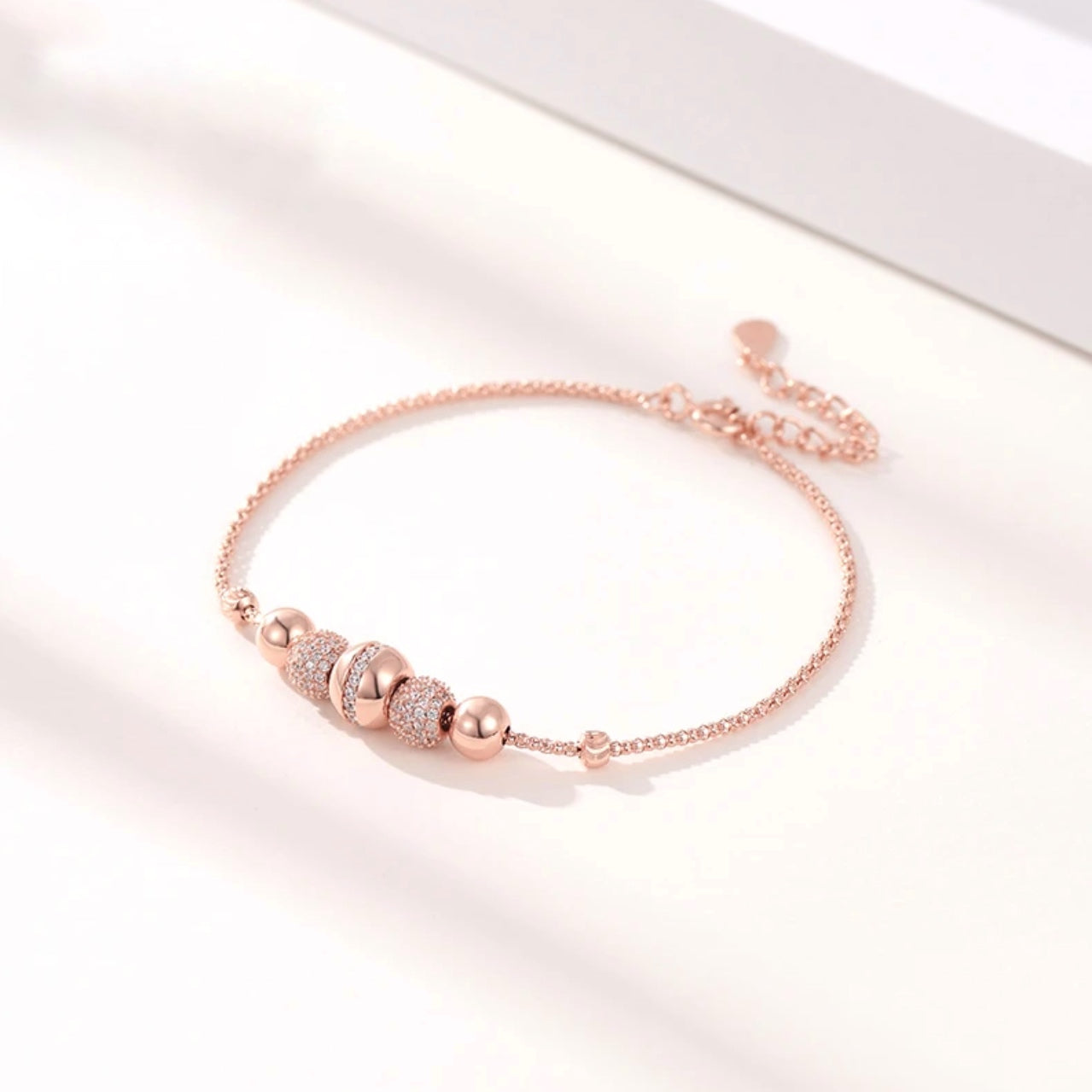 Circinus Bracelet | 18k Rose Gold Plated