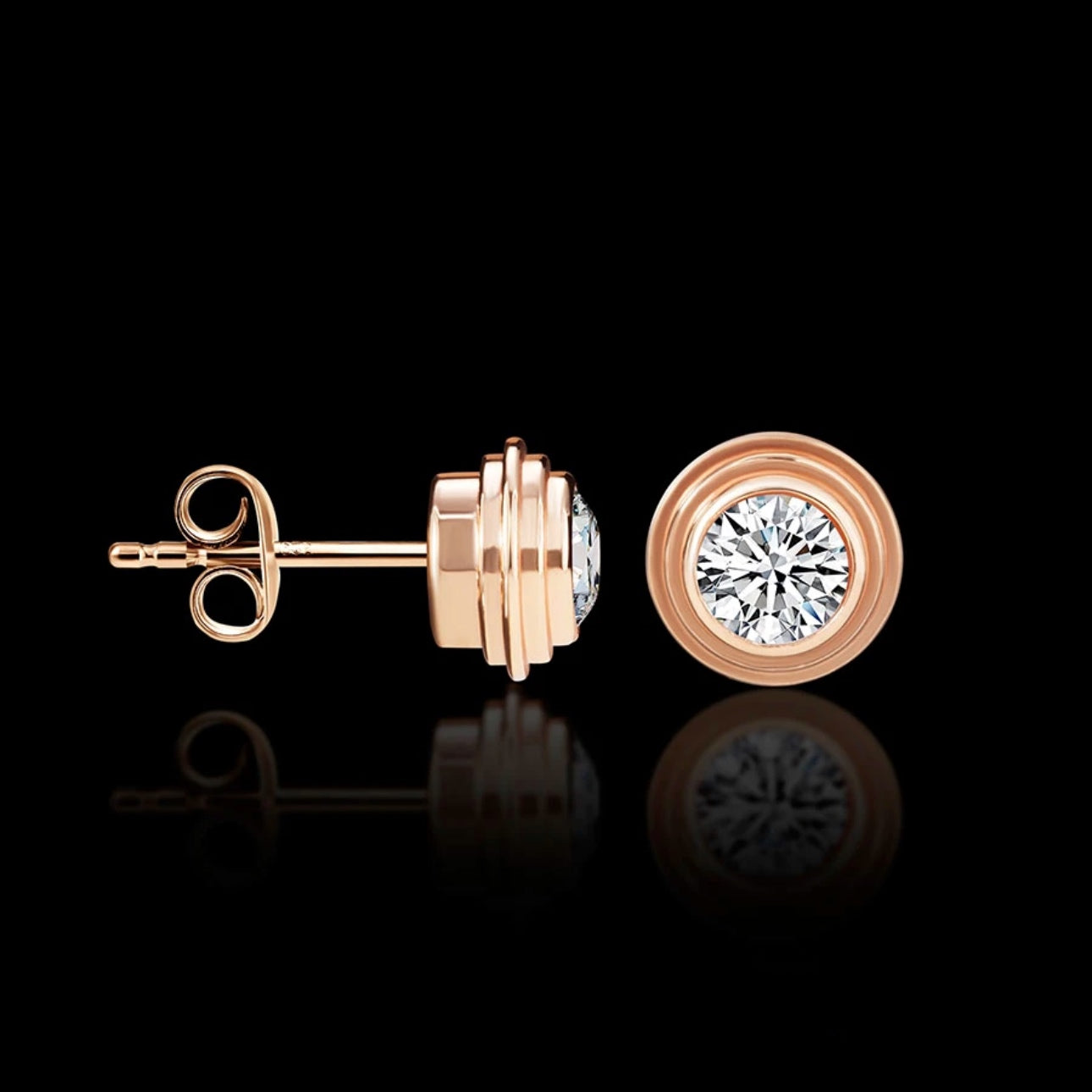 Eridanus Earrings | 18k Rose Gold Plated