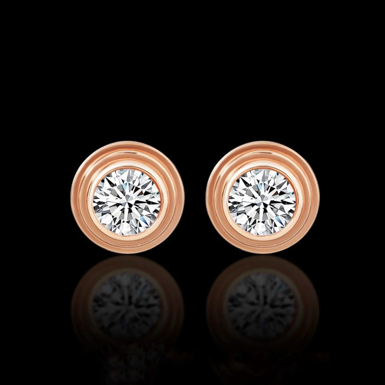 Eridanus Earrings | 18k Rose Gold Plated