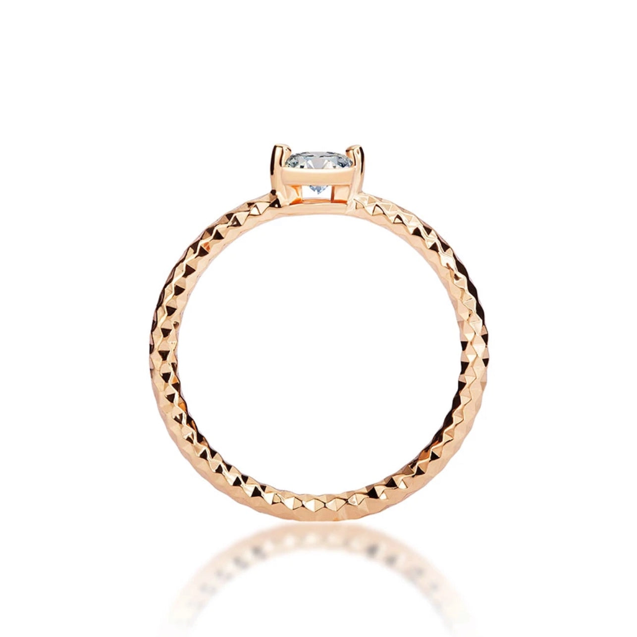 Crater Ring | 18k Rose Gold Plated