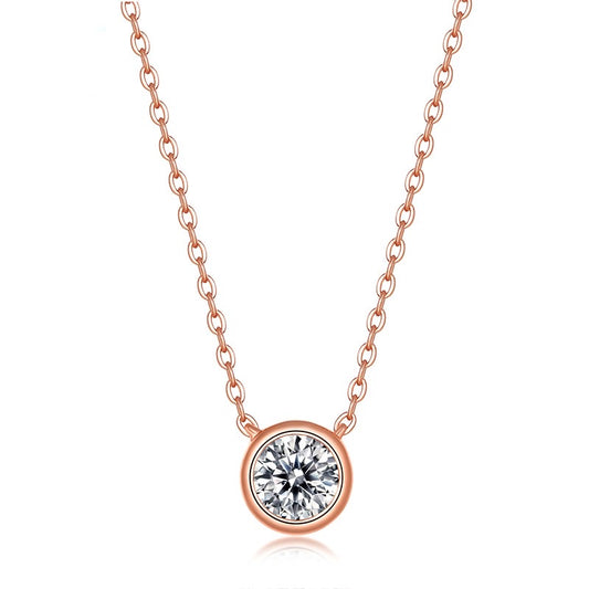 Scutum Necklace | 18k Rose Gold Plated