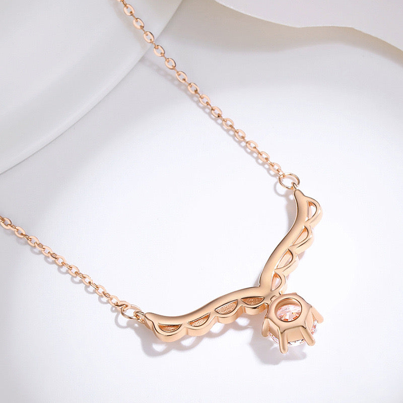 Tucana Necklace | 18k Rose Gold Plated