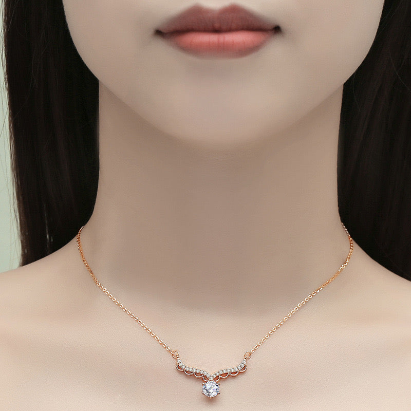 Tucana Necklace | 18k Rose Gold Plated