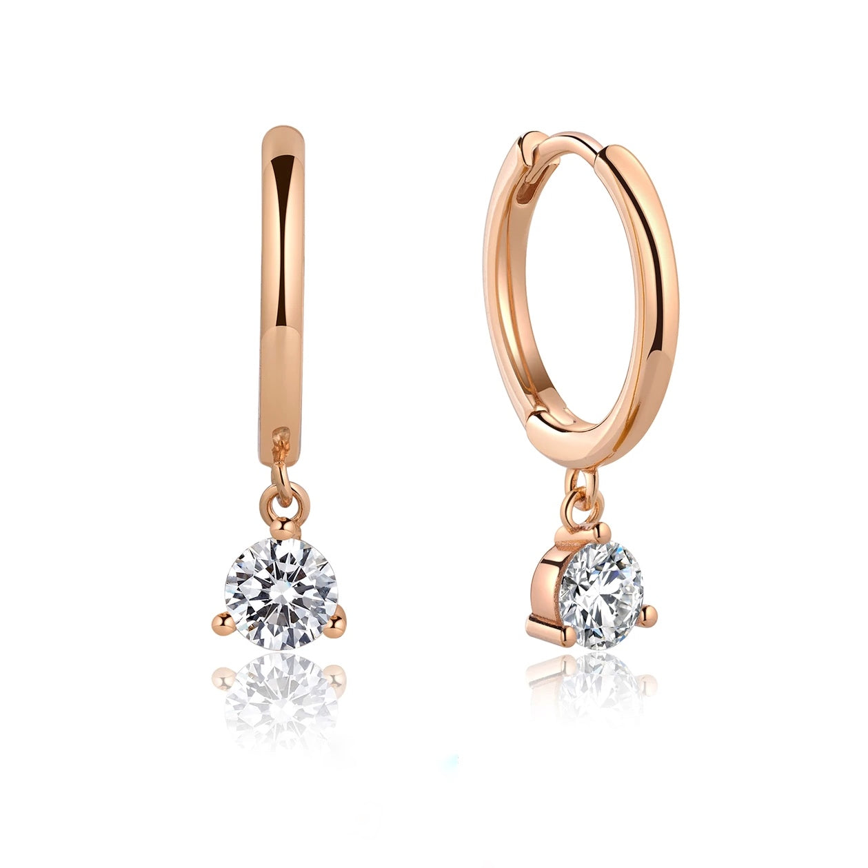 Frederici Earrings | 18k Rose Gold Plated