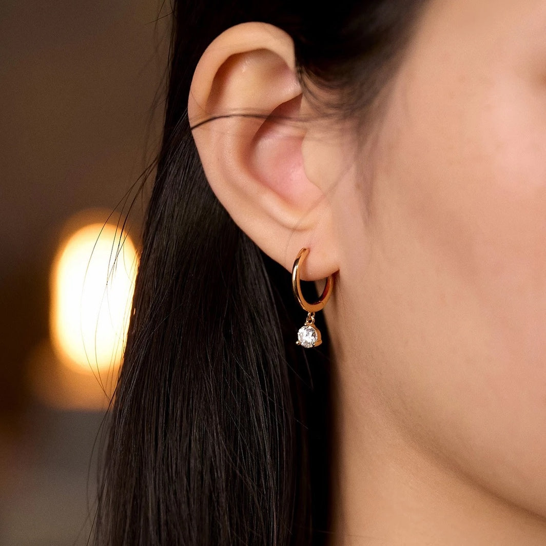 Frederici Earrings | 18k Rose Gold Plated