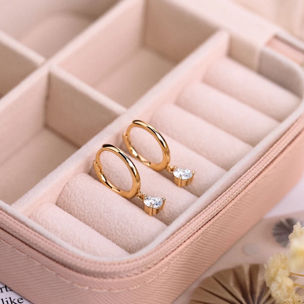 Frederici Earrings | 18k Rose Gold Plated