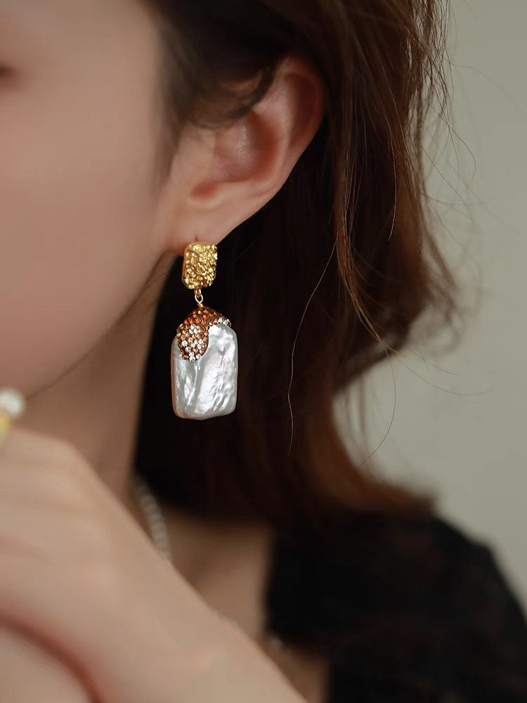 Wilma Earrings | 24k Gold Plated