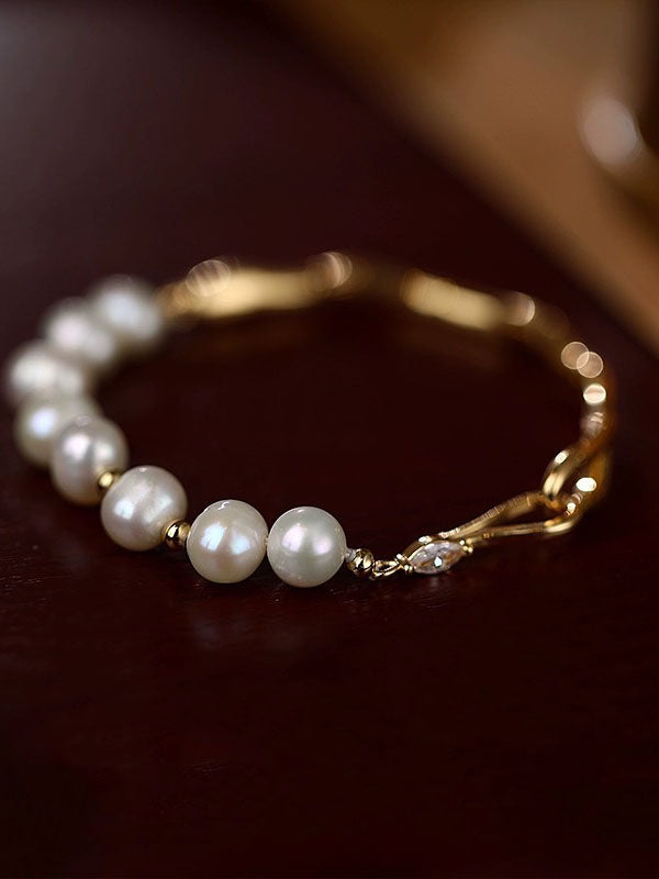 Annmarie Bracelet | 24k Gold Plated