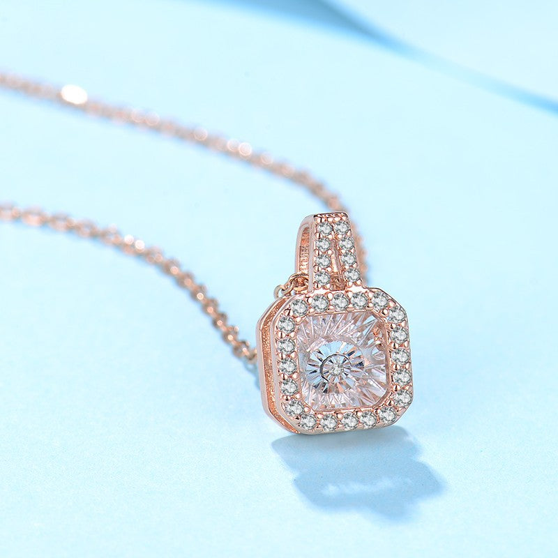 Cygnus Necklace | 18k Rose Gold Plated