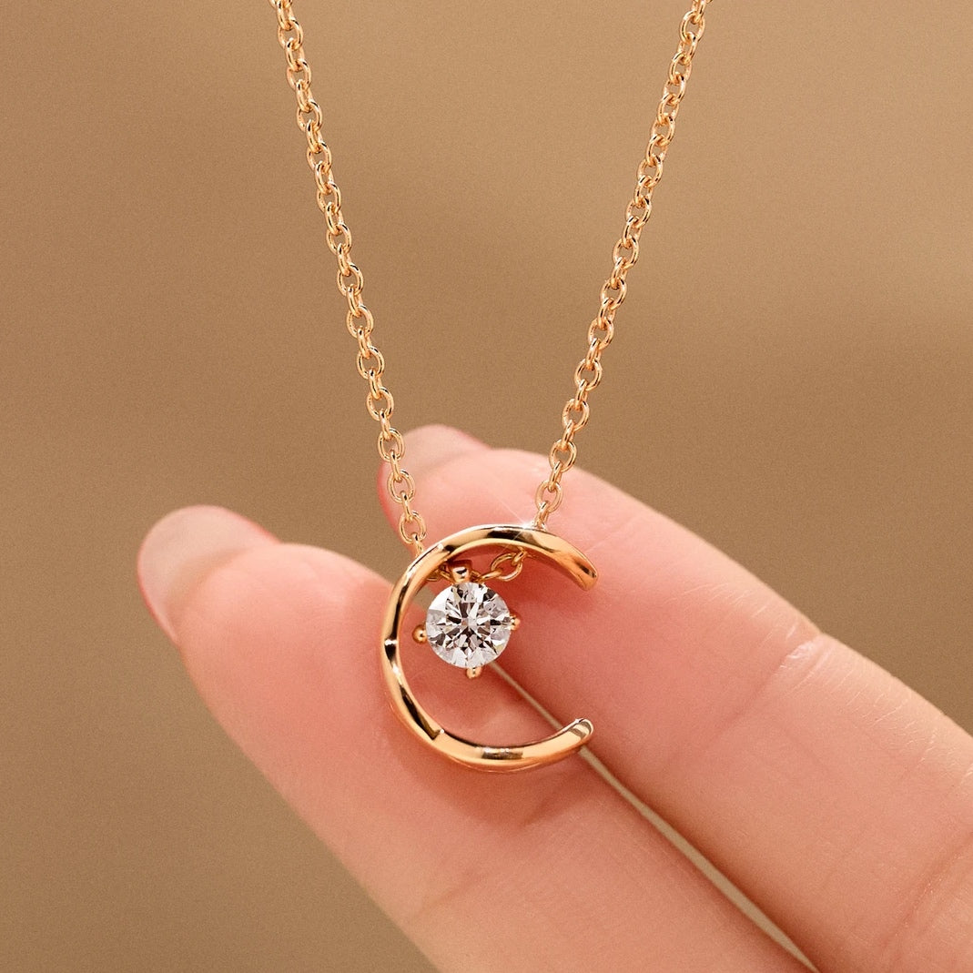 Dubhe Necklace | 18k Rose Gold Plated