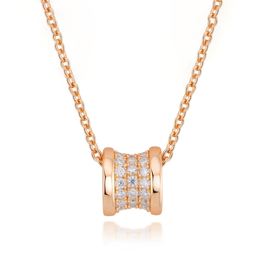 Lesath Necklace | 18k Rose Gold Plated