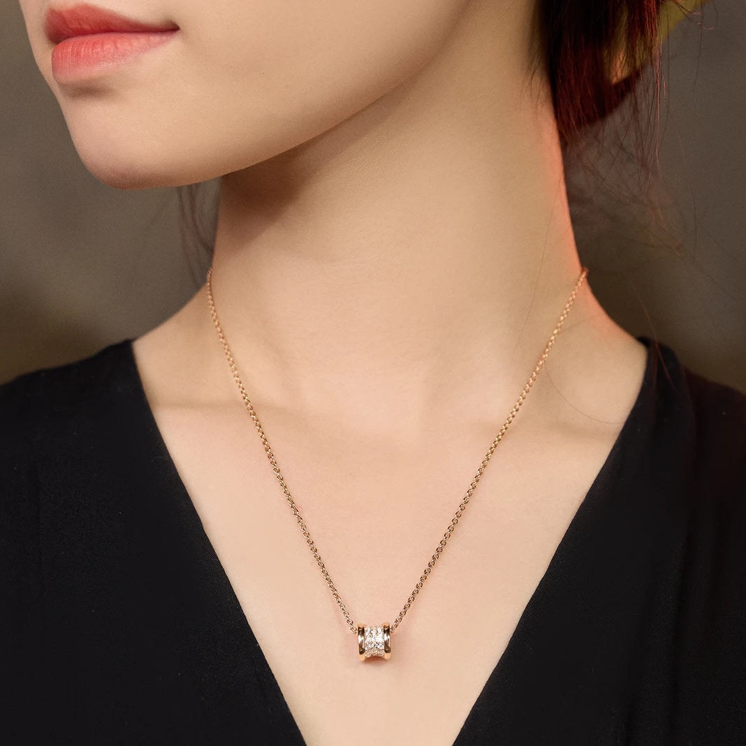 Lesath Necklace | 18k Rose Gold Plated