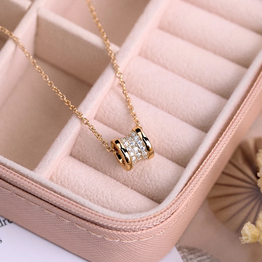 Lesath Necklace | 18k Rose Gold Plated