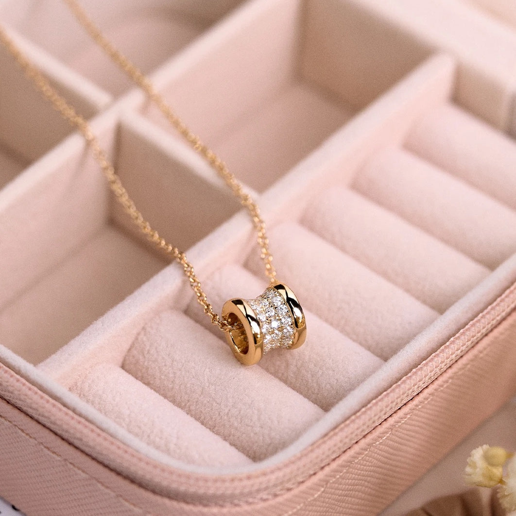 Lesath Necklace | 18k Rose Gold Plated