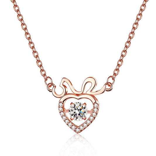 Mackinley Necklace | 18k Rose Gold Plated