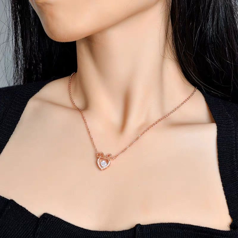 Mackinley Necklace | 18k Rose Gold Plated